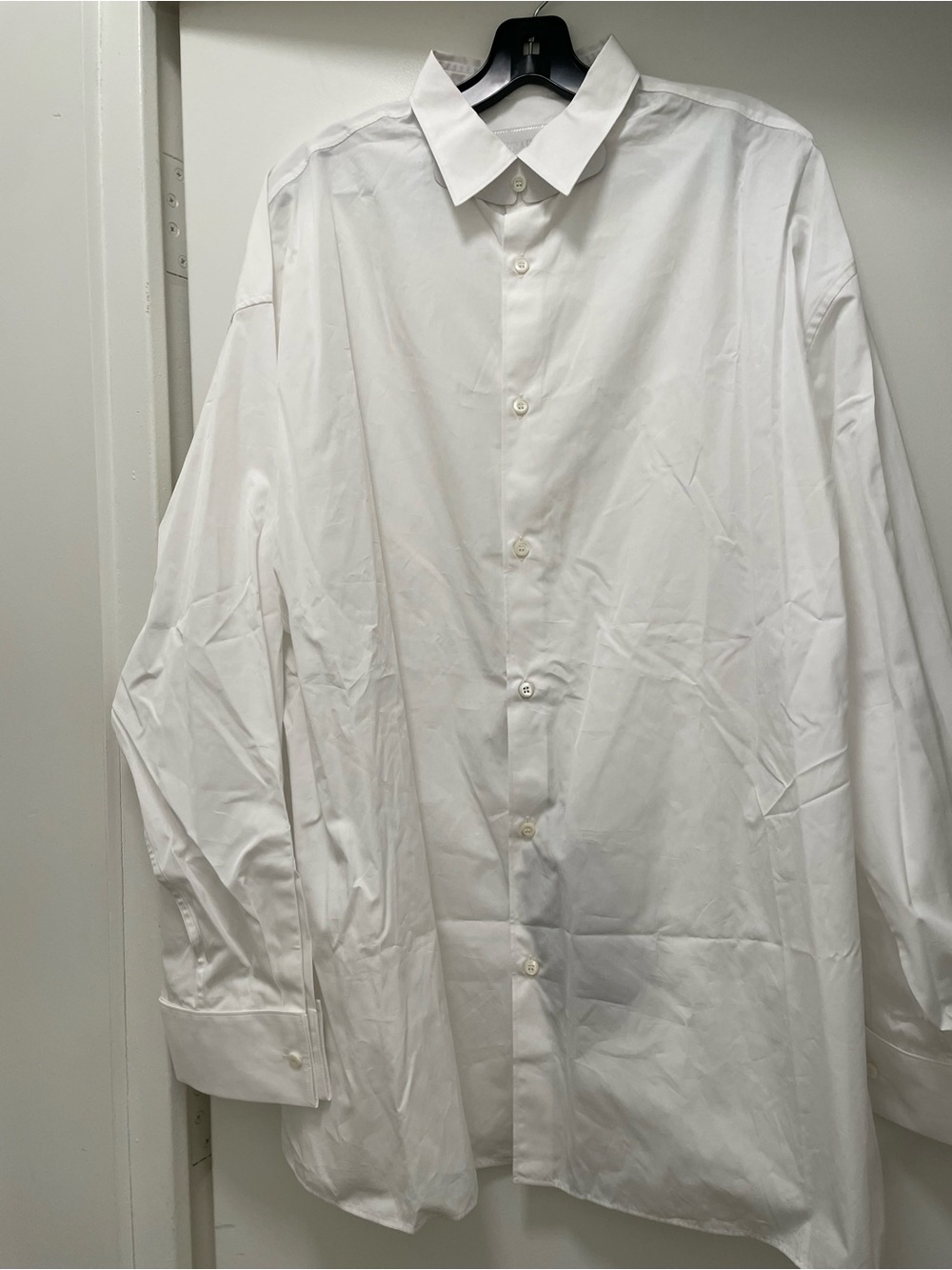 Prada White Long-Sleeve Dress Shirt